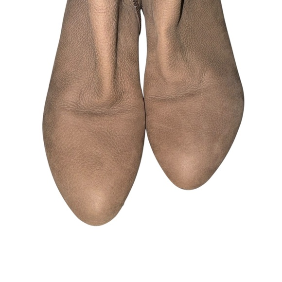 Corso Como Tan Leather Wedge Ankle Boot Size 6.5 - Picture 5 of 7